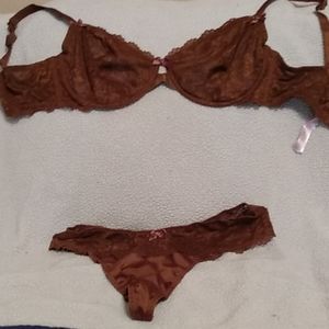 Savage X Bra and Underwear set